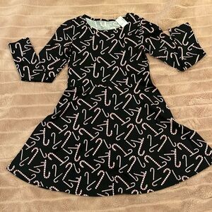 The Children’s Place Candy Cane Dress size 14 NWT